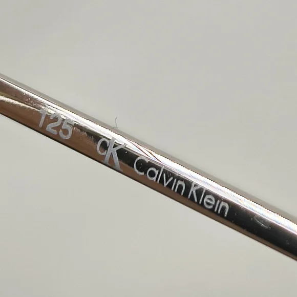 True Vintage Calvin Klein Sunglasses CK 2032 Silver Rare Collectible Frames - Picture 8 of 8